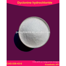 Bom preço Dyclonine hydrochloride 536-43-6 USP34 em estoque